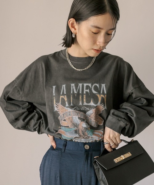 GOOD ROCK SPEED(グッドロックスピード)の「GOOD ROCK SPEED/BLACK EAGLE Tシャツ(Tシャツ/カットソー・レディース・ブラック・FREE)」の19枚目の写真