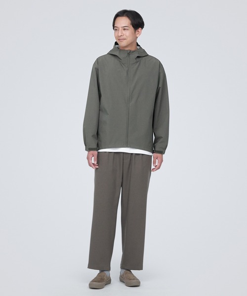 無印良品（ムジルシリョウヒン）の「撥水フードジャケット（その他アウター・メンズ・ベージュ系1/グレー/ダークブラウン系/ブラック・L/S/XL/XS/XXL/M）」の14枚目の写真