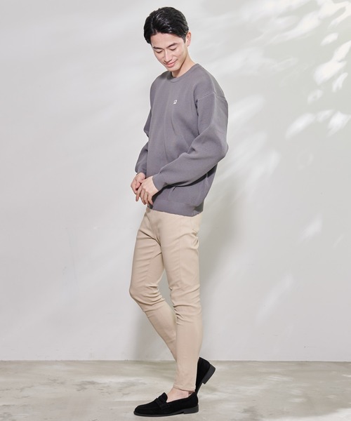 Arnold Palmer(アーノルドパーマー)の「シェア ポリワッフル ニット プルオーバー(ニット/セーター・レディース・グレー/レッド/アイボリー/ブラック・M/XS/L/S/LL)」の9枚目の写真