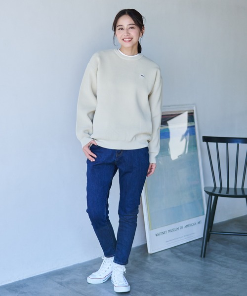 Arnold Palmer(アーノルドパーマー)の「シェア ポリワッフル ニット プルオーバー(ニット/セーター・レディース・グレー/レッド/アイボリー/ブラック・M/XS/L/S/LL)」の17枚目の写真