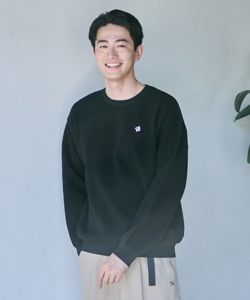 Arnold Palmer(アーノルドパーマー)の「シェア ポリワッフル ニット プルオーバー(ニット/セーター・レディース・グレー/レッド/アイボリー/ブラック・M/XS/L/S/LL)」の19枚目の写真