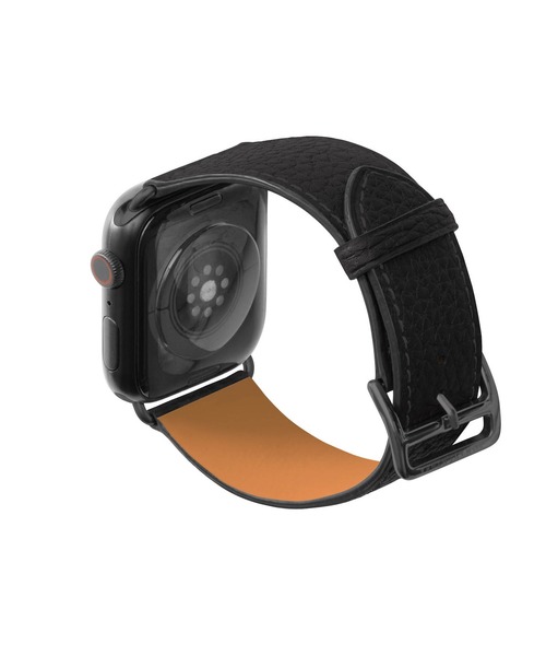 BONAVENTURA Apple Watch レザーバンド ブラック 黒 Apple Watch レザーバンド【44/45/46/49mm, M/Lサイズ