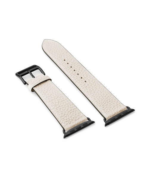 BONAVENTURA Apple Watch BAND 44mm アイボリー Apple Watch レザーバンド【42mm/44mm/45mm, M/Lサイズ