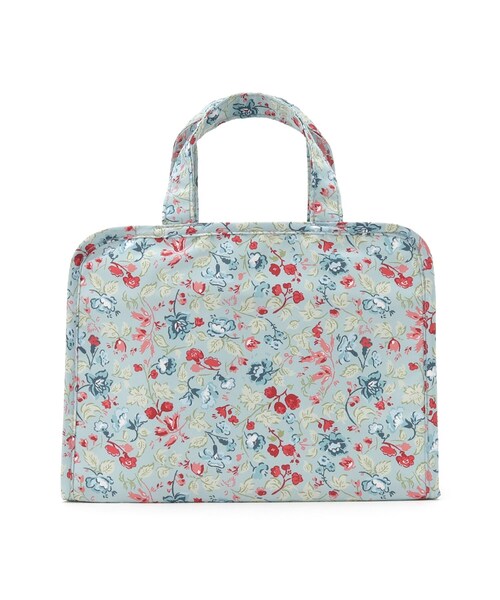 LAURA ASHLEY(ローラアシュレイ)の「ロサ サンクタ柄 スパ バッグ(トートバッグ・レディース・ブルー系5/ホワイト系1/ピンク系5・00)」の6枚目の写真