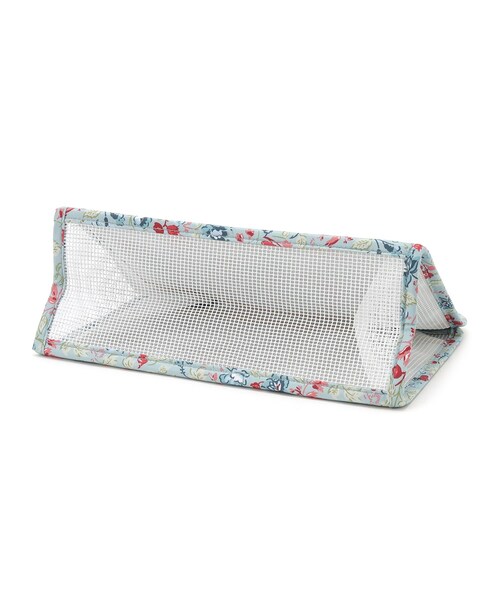 LAURA ASHLEY(ローラアシュレイ)の「ロサ サンクタ柄 スパ バッグ(トートバッグ・レディース・ブルー系5/ホワイト系1/ピンク系5・00)」の7枚目の写真