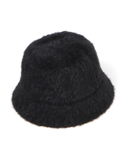 BAYFLOW（ベイフロー）の「シャギーバケットハット（ハット・レディース・オフホワイト/ブラック/ブルー・FREE）」の10枚目の写真