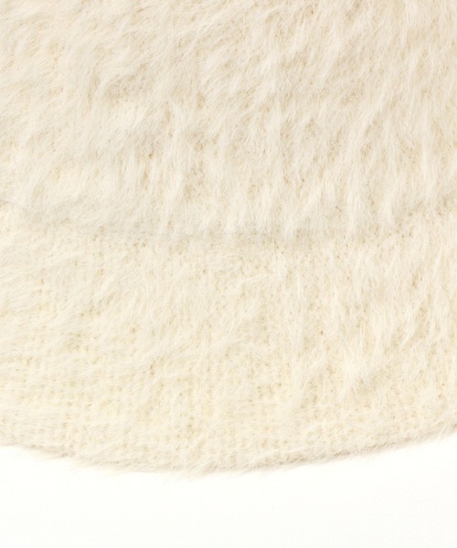 BAYFLOW（ベイフロー）の「シャギーバケットハット（ハット・レディース・オフホワイト/ブラック/ブルー・FREE）」の13枚目の写真