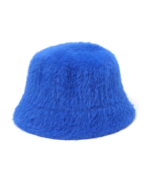 BAYFLOW（ベイフロー）の「シャギーバケットハット（ハット・レディース・オフホワイト/ブラック/ブルー・FREE）」の8枚目の写真