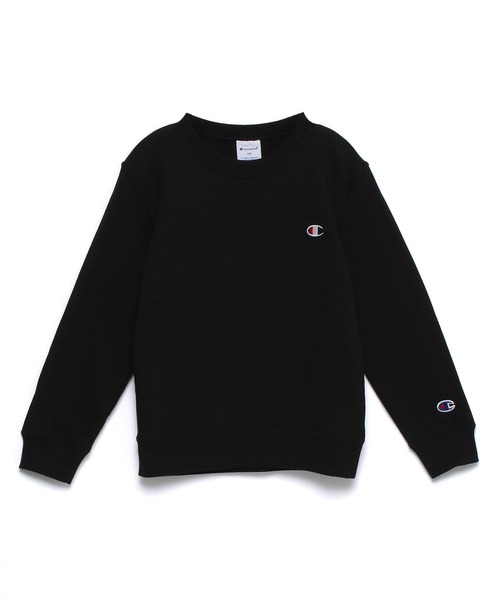 Champion（チャンピオン）の「【Champion】CK-Y001 CREW NECK SWEATSHIRT / コットンUSA クルーネックスウェット キッズ用（スウェット・キッズ・グレー/ブラック/ネイビー/オートミール・140cm/120cm/100cm/130cm/150cm/160cm）」の12枚目の写真