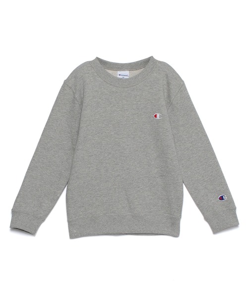 Champion（チャンピオン）の「【Champion】CK-Y001 CREW NECK SWEATSHIRT / コットンUSA クルーネックスウェット キッズ用（スウェット・キッズ・グレー/ブラック/ネイビー/オートミール・140cm/120cm/100cm/130cm/150cm/160cm）」の13枚目の写真