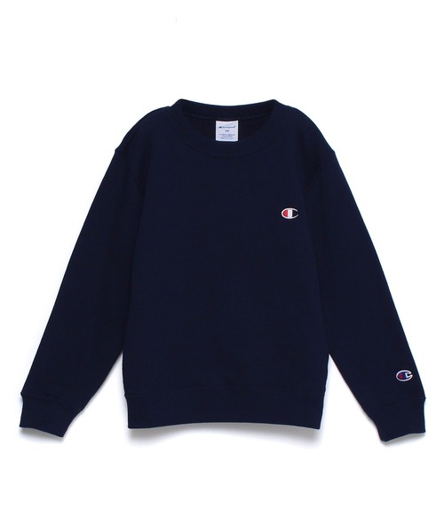 Champion（チャンピオン）の「【Champion】CK-Y001 CREW NECK SWEATSHIRT / コットンUSA クルーネックスウェット キッズ用（スウェット・キッズ・グレー/ブラック/ネイビー/オートミール・140cm/120cm/100cm/130cm/150cm/160cm）」の14枚目の写真