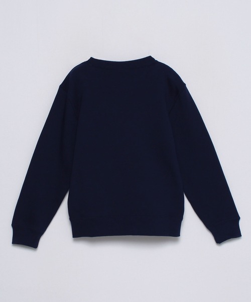 Champion（チャンピオン）の「【Champion】CK-Y001 CREW NECK SWEATSHIRT / コットンUSA クルーネックスウェット キッズ用（スウェット・キッズ・グレー/ブラック/ネイビー/オートミール・140cm/120cm/100cm/130cm/150cm/160cm）」の15枚目の写真