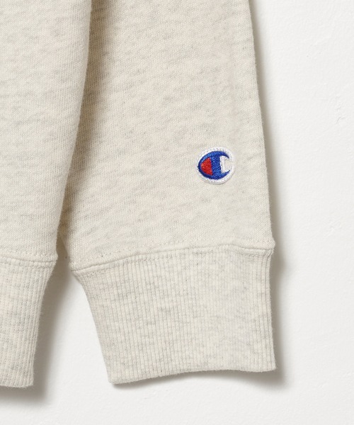 Champion（チャンピオン）の「【Champion】CK-Y001 CREW NECK SWEATSHIRT / コットンUSA クルーネックスウェット キッズ用（スウェット・キッズ・グレー/ブラック/ネイビー/オートミール・140cm/120cm/100cm/130cm/150cm/160cm）」の9枚目の写真