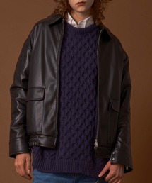 DISPATCHER NO.8 | FAKE LEATHER BLOUSON(ブルゾン)