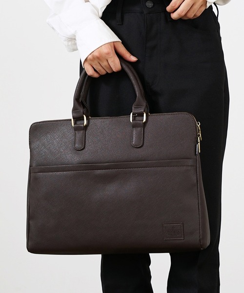 ROOPTOKYO（ループトウキョウ）の「【REGiSTA/レジスタ】ビジネスバッグ ブリーフケース（ビジネスバッグ・メンズ・ネイビー/グレー/ダークブラウン系2/ダークブラウン系1/ブラック系3/キャメル/ブラック系2/ブラック系1・FREE）」の7枚目の写真