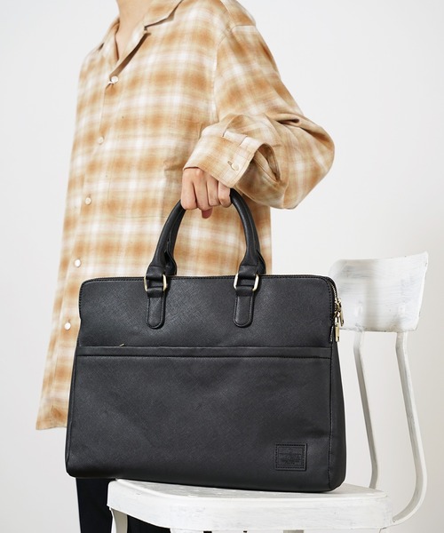 ROOPTOKYO（ループトウキョウ）の「【REGiSTA/レジスタ】ビジネスバッグ ブリーフケース（ビジネスバッグ・メンズ・ネイビー/グレー/ダークブラウン系2/ダークブラウン系1/ブラック系3/キャメル/ブラック系2/ブラック系1・FREE）」の20枚目の写真