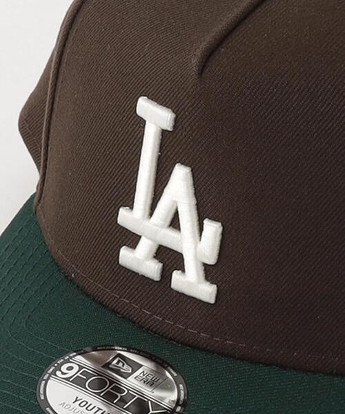 NEW ERA（ニューエラ）の「＜NEW ERA＞ YOUTH 9FORTY キャップ / 帽子（キャップ・キッズ・ダークブラウン/ダークグリーン・FREE）」の14枚目の写真
