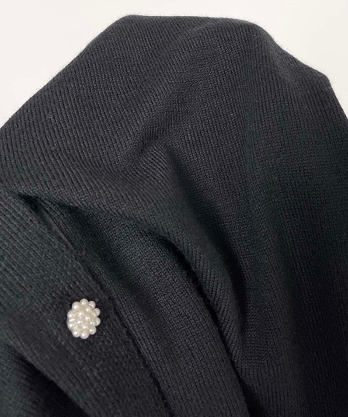 PICCIN PERLA ビジューカーディガン新品 楽天市場】PICCIN PERLA ビジューボタンバイカラーカーディガン