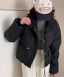 BLANC FICELLE（ブランフィセル）の「中綿　ジャケット（ダウンジャケット/コート）」