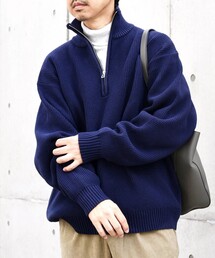 SHIPS any | SHIPS any: 〈手洗い可能〉ハーフジップ 畦編み ドライバーズ ニット 23AW◇(ニット/セーター)