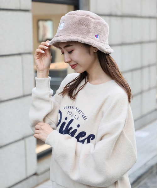 セール】【Champion】199-905B （387-4012）ボアチケットバケット