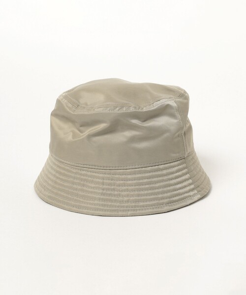 BEAMS（ビームス）の「BEAMS / ナイロン バケットハット（ハット・メンズ・ベージュ/ネイビー/ブラック・ONE SIZE）」の5枚目の写真