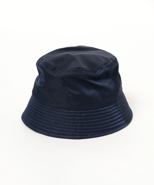 BEAMS（ビームス）の「BEAMS / ナイロン バケットハット（ハット・メンズ・ベージュ/ネイビー/ブラック・ONE SIZE）」の8枚目の写真