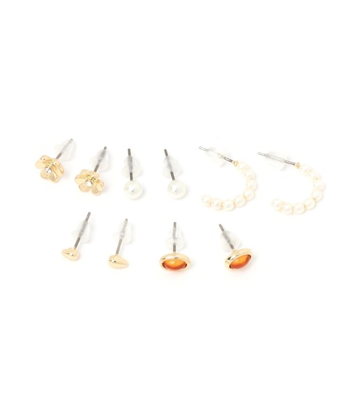 ピアス EOU STUDIO Easy Earring05GD 5design セットピアス(ピアス(両耳用))|studio CLIP