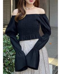 EATME | シャーリングデザインTOP(シャツ/ブラウス)