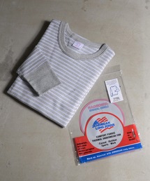 『JEMORGAN LONG JOHNS/ジェーイーモーガンロングジョーンズ』ボーダークルーネック長袖Tシャツ【+】