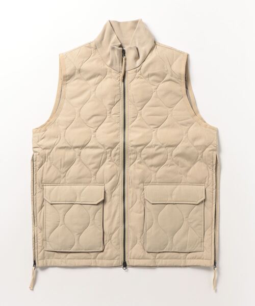 TAION(タイオン)の「MILITARY LIB TURTLENECK W-ZIP DOWN VEST 012ZML-1(ダウンベスト・メンズ・ホワイト・X-LARGE/XX-LARGE/3)」の5枚目の写真