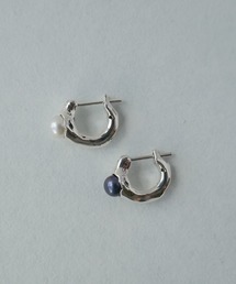 e.m.（イーエム）の「2Psetパールフープピアス/セット/色違い/カップル