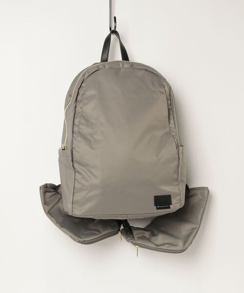 Legato Largo(レガートラルゴ)の「Legato Largo / Lieto ウィングサック (L) / LG-D1292(バックパック/リュック・レディース・ベージュ/ネイビー/グレー/ブラック・ONESIZE)」の2枚目の写真