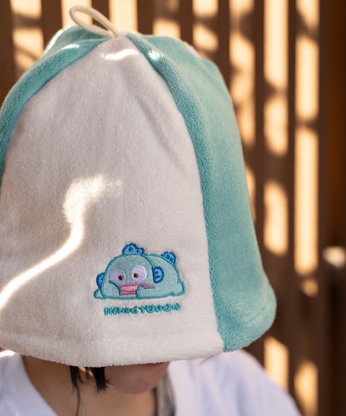 sanrio(サンリオ)の「【 sanrio / サンリオ 】 サウナハット BSHT1 saunaHAT SKE(ハット・レディース・パープル/ブルー/グリーン・FREE)」の2枚目の写真