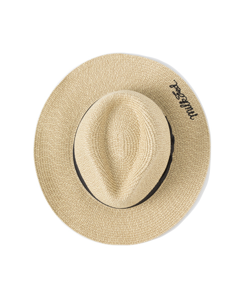 MILKFED.(ミルクフェド)の「RIBBON PAPER HAT 2(ハット・レディース・ベージュ・ONE SIZE)」の3枚目の写真