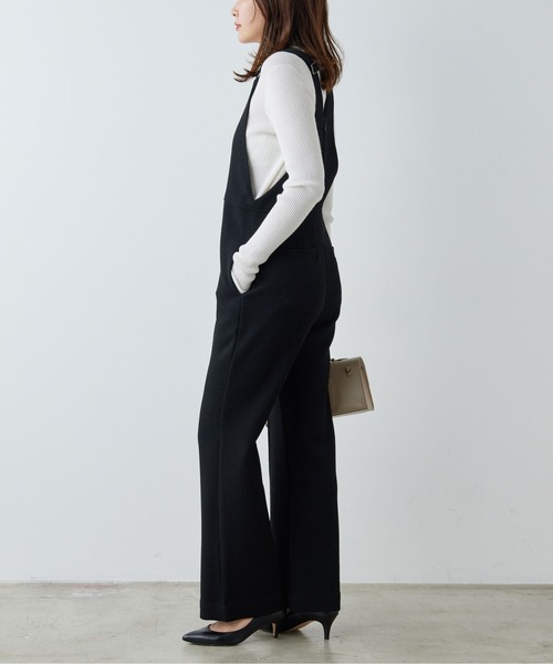 Drawing Numbers（ドローイング ナンバーズ）の「【Drawing Numbers】クレープツィードオーバーオール（サロペット/オーバーオール・レディース・グレー/ブラック・38）」の10枚目の写真