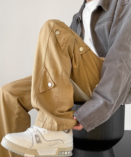 MGV(エムジーヴィー)の「トライアングルデザインパンツ(その他パンツ・メンズ・ベージュ/ブラック・LARGE/X-LARGE/MEDIUM)」の11枚目の写真