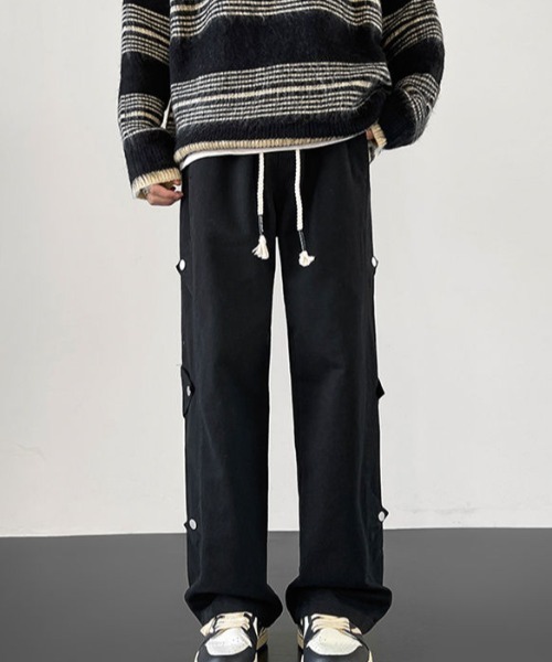 MGV(エムジーヴィー)の「トライアングルデザインパンツ(その他パンツ・メンズ・ベージュ/ブラック・LARGE/X-LARGE/MEDIUM)」の8枚目の写真