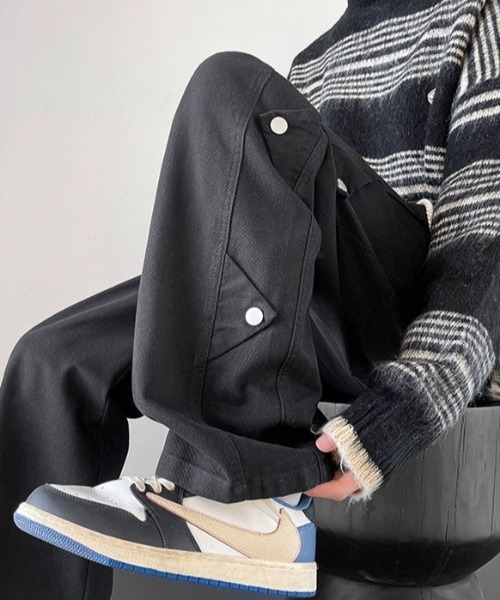 MGV(エムジーヴィー)の「トライアングルデザインパンツ(その他パンツ・メンズ・ベージュ/ブラック・LARGE/X-LARGE/MEDIUM)」の3枚目の写真