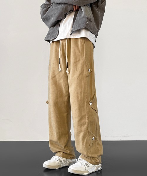 MGV(エムジーヴィー)の「トライアングルデザインパンツ(その他パンツ・メンズ・ベージュ/ブラック・LARGE/X-LARGE/MEDIUM)」の17枚目の写真