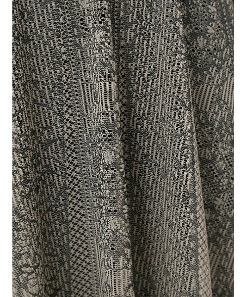 FRAY I.D（フレイアイディー）の「オーナメントパネルスクエアードレス（ドレス・レディース・パープル/ブラック/ミント・0/1）」の20枚目の写真