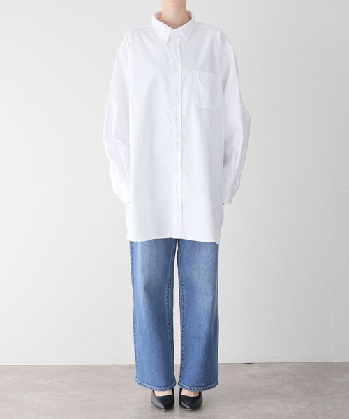 FRAMeWORK(フレームワーク)の「【INDIVIDUALIZED SHIRTS / インディビジュアライズド シャツ】CLASSIC FIT BIC SHIRT(シャツ/ブラウス・レディース・ホワイト・FREE)」の2枚目の写真