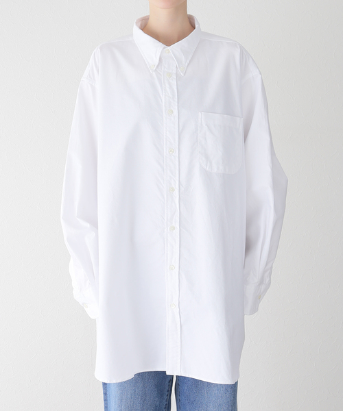 FRAMeWORK(フレームワーク)の「【INDIVIDUALIZED SHIRTS / インディビジュアライズド シャツ】CLASSIC FIT BIC SHIRT(シャツ/ブラウス・レディース・ホワイト・FREE)」の3枚目の写真