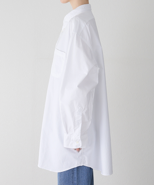FRAMeWORK(フレームワーク)の「【INDIVIDUALIZED SHIRTS / インディビジュアライズド シャツ】CLASSIC FIT BIC SHIRT(シャツ/ブラウス・レディース・ホワイト・FREE)」の4枚目の写真
