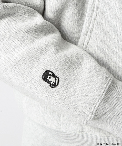 BEAMS（ビームス）の「CHAMPION×BEAMS / 別注 スウェット パーカ Men's（Star Wars Edition）（パーカー・メンズ・グレー/ブラック・SMALL/LARGE/MEDIUM/X-LARGE）」の9枚目の写真