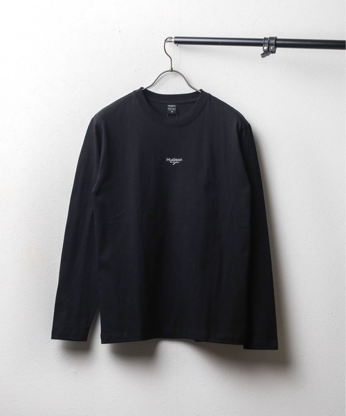 NO WAY(ノーウェイ)の「/ミドルウェイト クルーネック刺繍ロングスリーブカットソー(Tシャツ/カットソー・メンズ・ブラック/サンドベージュ/ホワイト・MEDIUM/LARGE)」の2枚目の写真