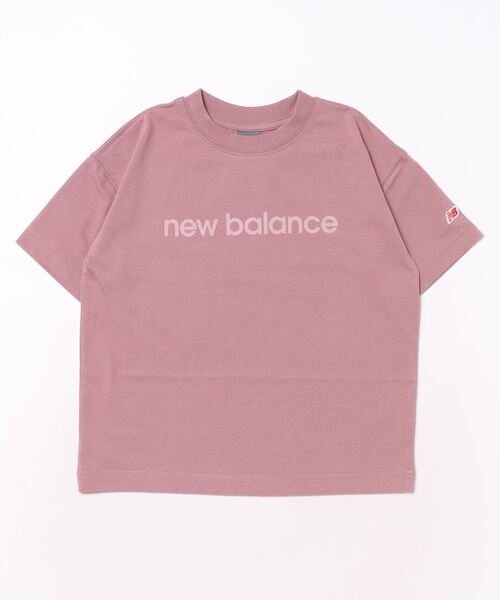 NEW BALANCE（ニューバランス）の「《New Balance》ABT45062（Tシャツ/カットソー・キッズ・ブラック/ローズ/ベージュ/ライトグリーン・130/160/150/140）」の4枚目の写真