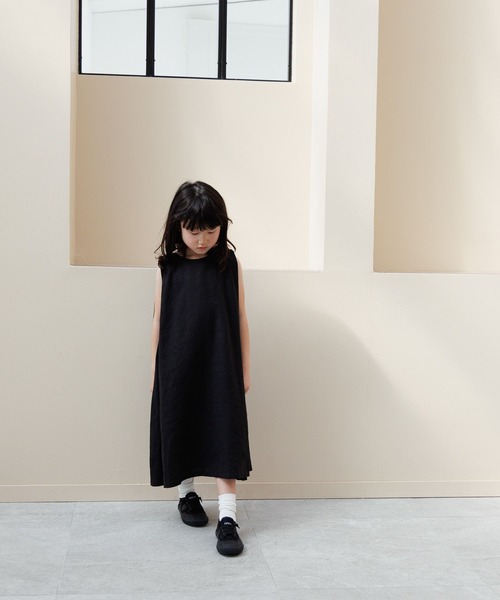 LOWRYS FARM（ローリーズファーム）の「ノルマンディノースリーブワンピース　986701（ワンピース・キッズ・チャコールグレー/ブルー/グリーン・110cm/120cm/130cm/140cm/150cm）」の14枚目の写真