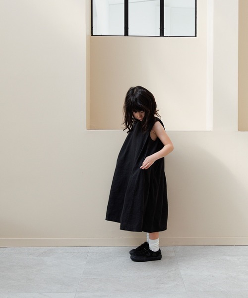 LOWRYS FARM（ローリーズファーム）の「ノルマンディノースリーブワンピース　986701（ワンピース・キッズ・チャコールグレー/ブルー/グリーン・110cm/120cm/130cm/140cm/150cm）」の15枚目の写真