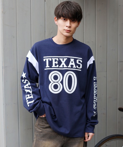 ピーナッツくん　SPINNS　コラボ5.6oz. ロングスリーブ T-Shirt ピーナッツくん SPINNS コラボ5.6oz. ロングスリーブ T-Shirt